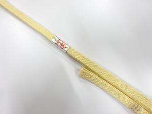 未使用品　正絹　帯留め用　手組三分紐